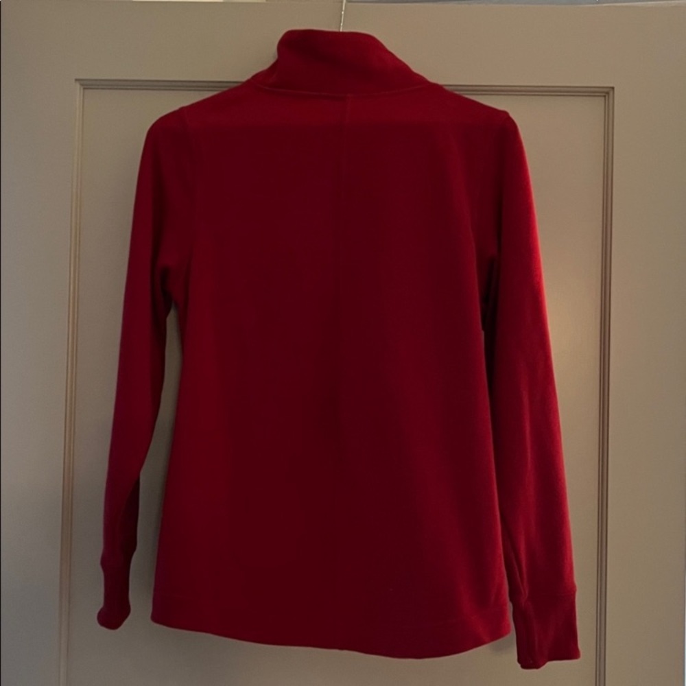 Athleta Raspberry Funnel Neck Pullover - image 4
